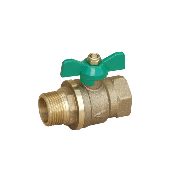 Кран шаровый 11Б27п1 Ду 20 PN 16 бабочка муфта-штуцер — ПромСнаб